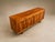 Mid-Century Modern Brazilian Modern Four-Door, Four-Drawer Caviúna Credenza With Drop-Front Bar, 1950s, Brazil For Sale - Image 3 of 18