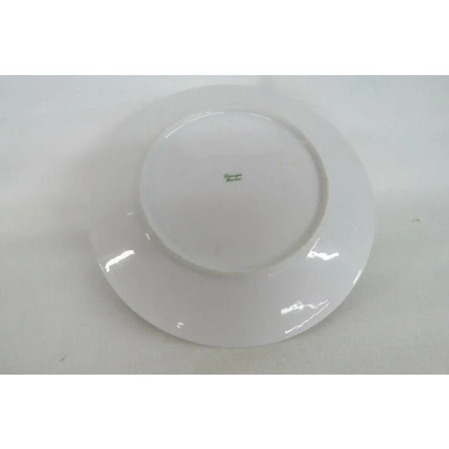 Ceramic Limoges Fragonard Courting Scene Cameo French Porcelain Decorative Plate For Sale - Image 7 of 11