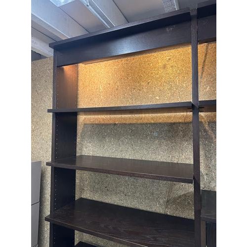 Large Modular Wall Unit with Glass Cabinet For Sale - Image 6 of 7