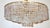 1960s Antique Brass and Lead Crystal Chandelier from Ernst Palme, 1960s For Sale - Image 5 of 11