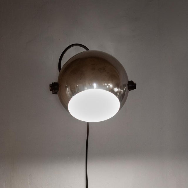 Space Age Chromed Alta Lite Wall Sconces from Targetti Sankey, 1970s, Set of 2 For Sale - Image 10 of 18