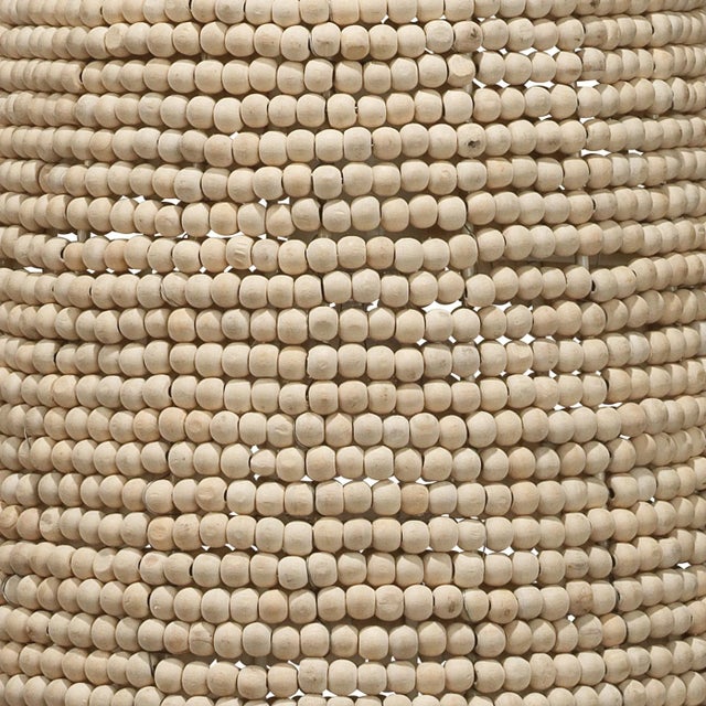 2020s Jamie Young Canal Wood & Iron Pendant For Sale - Image 5 of 7