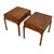 Vintage Burl Walnut Nightstands by Fine Arts Furniture With Brass Handles - A Pair For Sale - Image 4 of 18