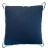 Narclay Butera Navy Linen Pillow With White Border For Sale