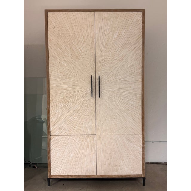 Contemporary Ironies Forte Custom Cabinet Office Desk For Sale - Image 3 of 12