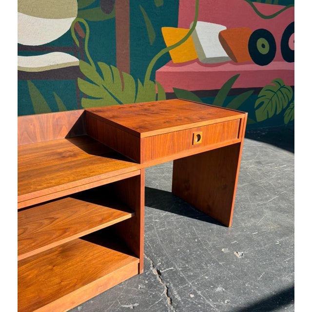 Mid 20th Century Danish Modern Modular Entertainment Console For Sale - Image 5 of 13