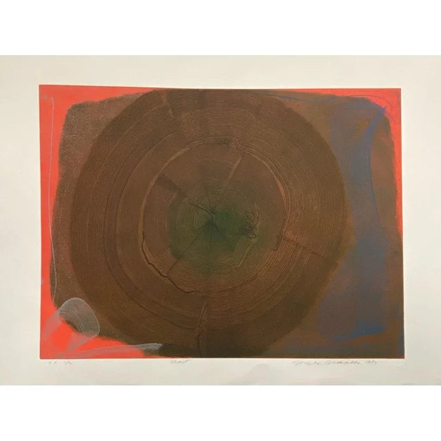 1984 "Heart" Abstract Etching Numbered 1/2 by Joseph Drapell For Sale In Philadelphia - Image 6 of 6