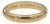 18k 750 Solid Yellow Gold Cartier Band Ring, Size 9.5 For Sale