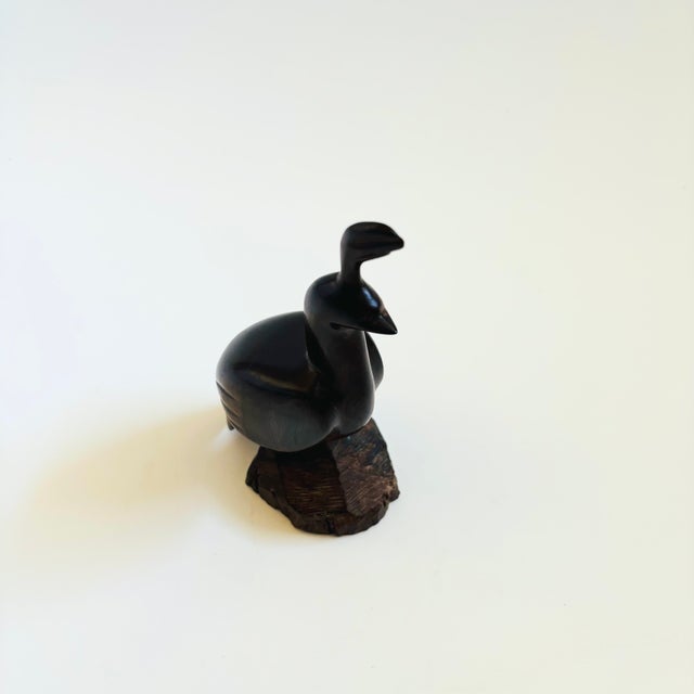 Rustic Carved Ironwood Quail For Sale - Image 3 of 10