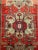 Vintage Persian Heriz Runner, Hand-Knotted Wool, Geometric Pattern, Red & Green, 3x10 For Sale - Image 12 of 18