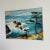 Mid-Century Oil Painting depicting California Coast and Waves by Olive Van Bergen Measures approx: 34 x 24 Raw edged...