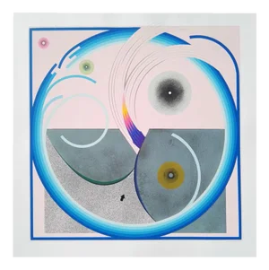 Giorgio Bompadre, Veneziana, 1987, Silk-Screen