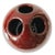 Vintage Space Age Ceramic Spherical Ornament Sculpture by Marisa, 1970s, Set of 3 For Sale - Image 5 of 9