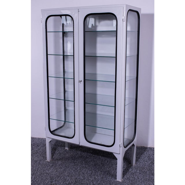 1970s Metal Medicine Cabinet, 1970 For Sale - Image 5 of 5