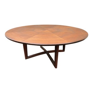 1960s Mid Century Henredon Dining Table For Sale