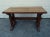 Vintage Brutalist Oak Coffee Table, 1920s For Sale - Image 4 of 15
