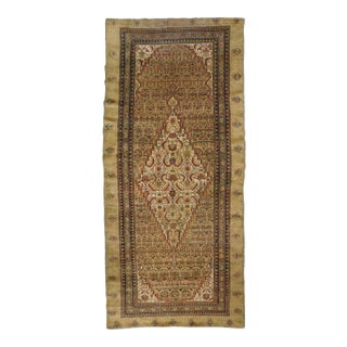 Antique Persian Gallery Rug- 4′10″ × 10′5″ For Sale