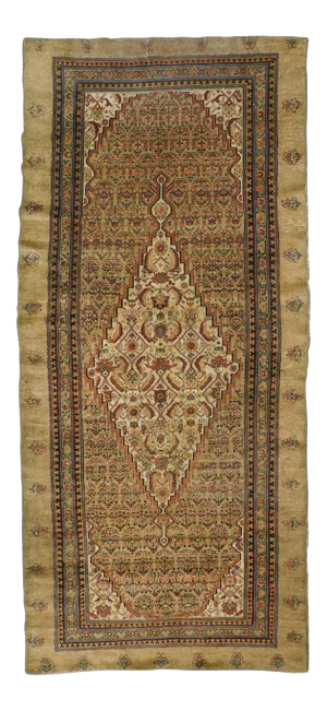 Antique Persian Gallery Rug- 4′10″ × 10′5″
