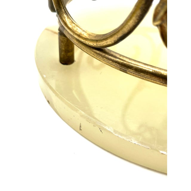 Hollywood Regency Brass and Onyx Marble Umbrella Stand from Banci Firenze, 1970s For Sale - Image 18 of 18