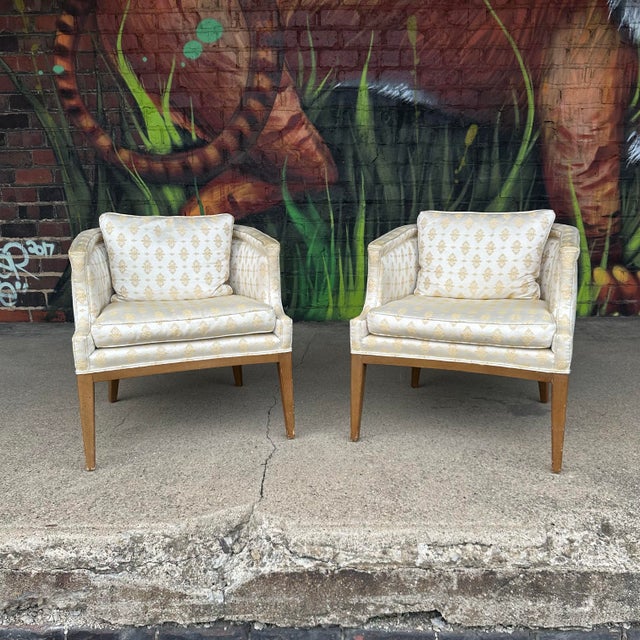 Pair of Mid 20th Century Side Chairs For Sale - Image 10 of 12