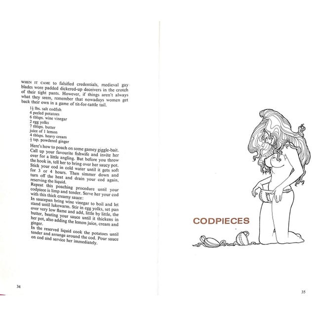 1970s "Fanny Hill's Cook Book" 1970 Braun, Lionel H. & Adams For Sale - Image 5 of 12