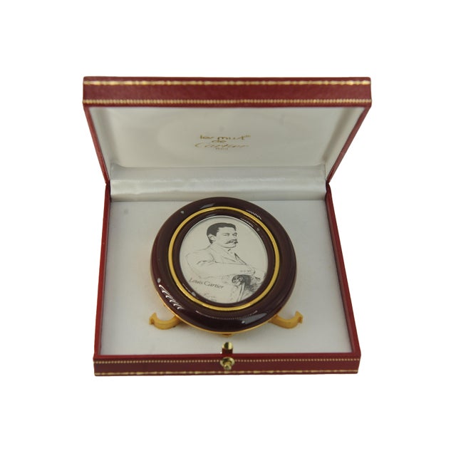 Victorian Photo Frame with Red Box from Cartier, Set of 2 For Sale - Image 4 of 18