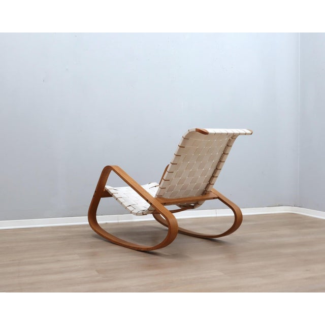 Vintage Dondolo Rocking Chair from Crassevig, 1970s For Sale - Image 4 of 14