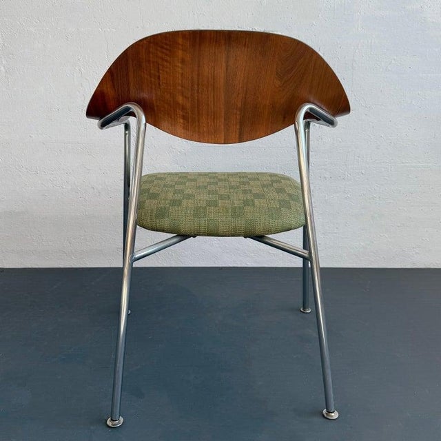 1960s 1960s Mid-Century Modern Bentwood Chrome Chair by George Mulhauser for Plycraft For Sale - Image 5 of 8