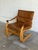 1970s In Style of Åke Fribytter Brown Leather Lounge Chair Swedish Mid-Century Modern 1970s For Sale - Image 5 of 12