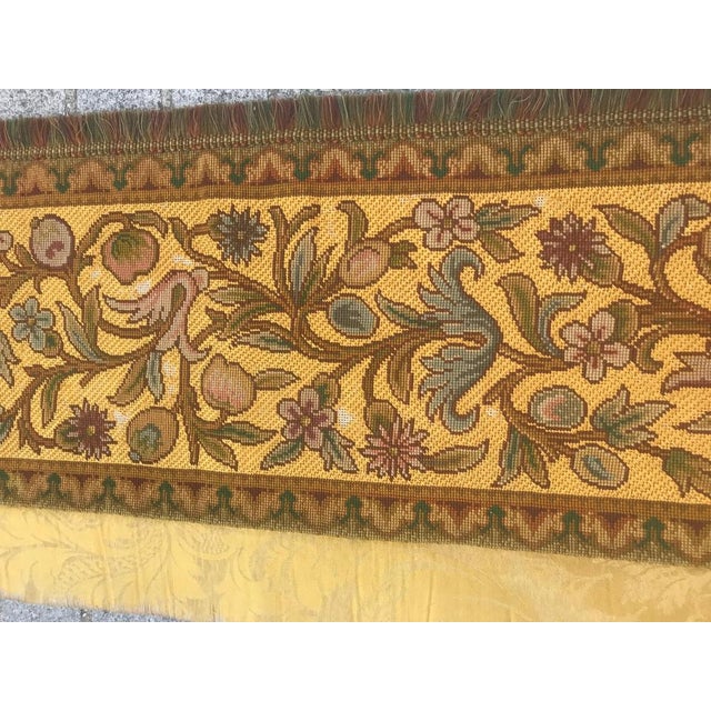 Antique Panel Needlepoint Tapestry, 1890s For Sale - Image 5 of 15