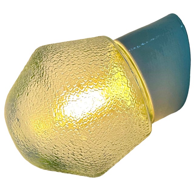 Vintage White Porcelain Wall Light, 1970s For Sale - Image 10 of 11