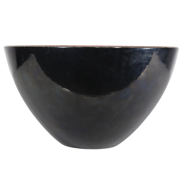 Ceramic Pottery Bowl Made in France For Sale - Image 9 of 12