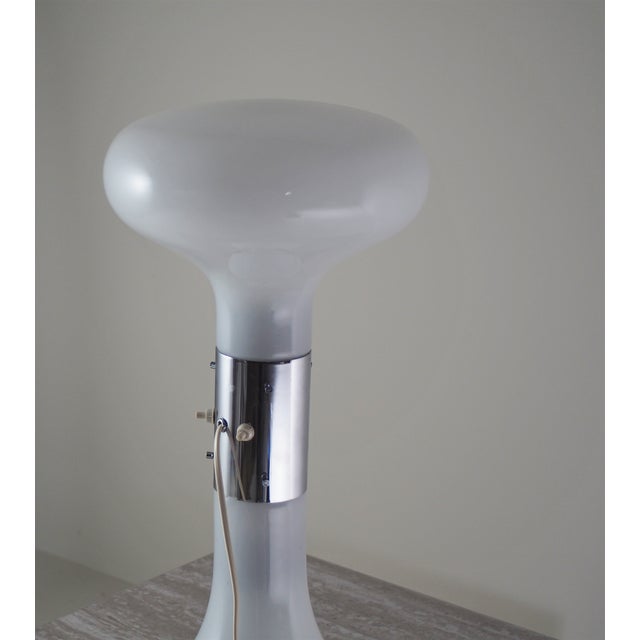 Soffiato Glass I Numerati Table Lamp from A.V. Mazzega, Italy, 1970s For Sale - Image 4 of 11