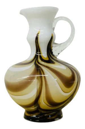 Mid-Century Modern Carlo Moretti Italian Murano Jug Vase