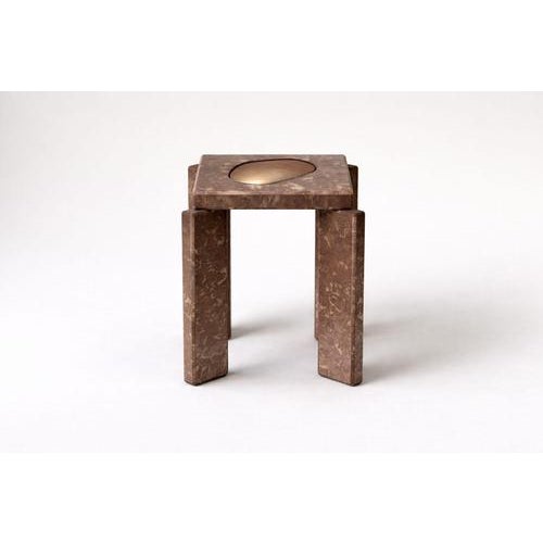 Melts Like Butter Collection Butter Side Table by Monics+Veira For Sale - Image 4 of 8