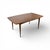 Broyhill Brasilia Attributed Vintage Mid Century Modern Dining Table With 2 Leafs C. 1960s For Sale - Image 9 of 11