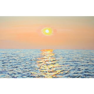 Gentle Sunset 9. Original Contemporary Painting For Sale