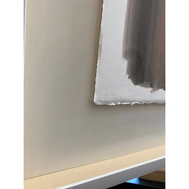 Abstract Series No. 8 Composition, Pastel & Gouache on Canvas, in Flawless conditions. Designed from 2000 This piece has...