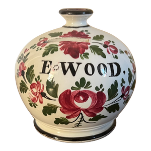 Antique Early 19th Century Enoch Wood Staffordshire Pottery Coin Bank