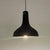 1970s Vintage Industrial Style Black Painted Aluminium Pendant Lamp, 1970s For Sale - Image 5 of 10