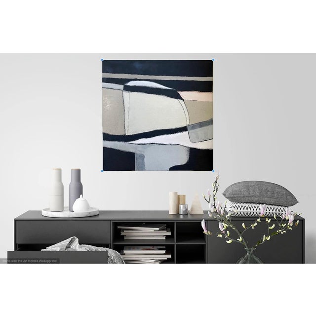 Contemporary Abstract Large Painting Title :"Imagine" For Sale - Image 3 of 10