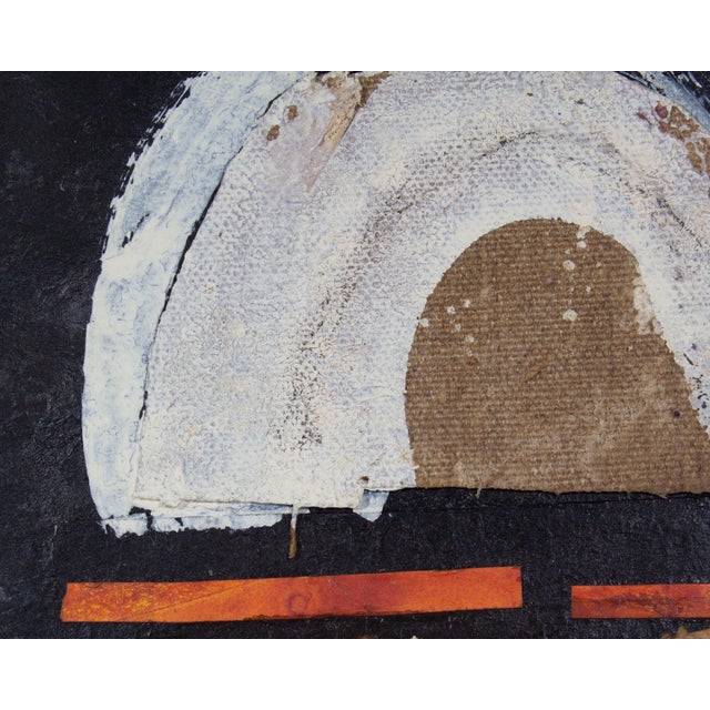 Paper 2005 “Asuka Ii” Mixed Media Collage by Juliet Holland For Sale - Image 7 of 7