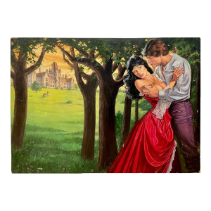 Romance Novel Cover Illustration