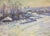 1960s Oil Painting on Shuliavka Minsky Grigory Semenovich For Sale