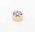 Metal Heart Motif Openwork Pave Diamond and 18k White Gold Ring For Sale - Image 7 of 8