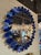 Modern Italian Murano Butterfly Mirror in Cobalt For Sale - Image 3 of 5