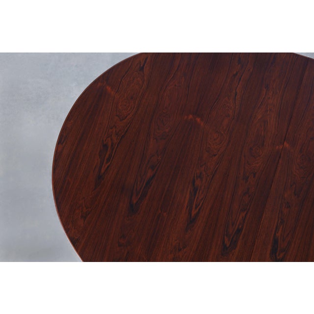 Danish Modern Expanding Rosewood Dining Table by Harry Ostergaard for Moreddi For Sale - Image 14 of 15