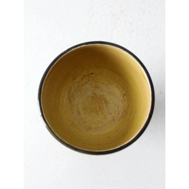 Mid Century Modern Pottery Vase For Sale - Image 4 of 9