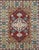 9x12 Sophie Chic Red Traditional Tribal Geometric Hand Knotted Wool Carpet Rug For Sale - Image 4 of 5