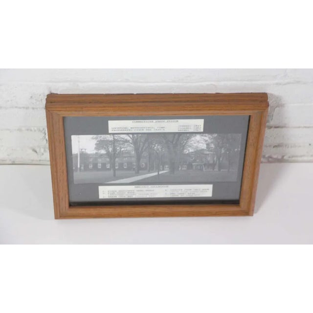 Antique photograph of Connecticut State Prison opened in from the 1920s. The dimensions are 11.25 in. W x 9.375 in. H x...